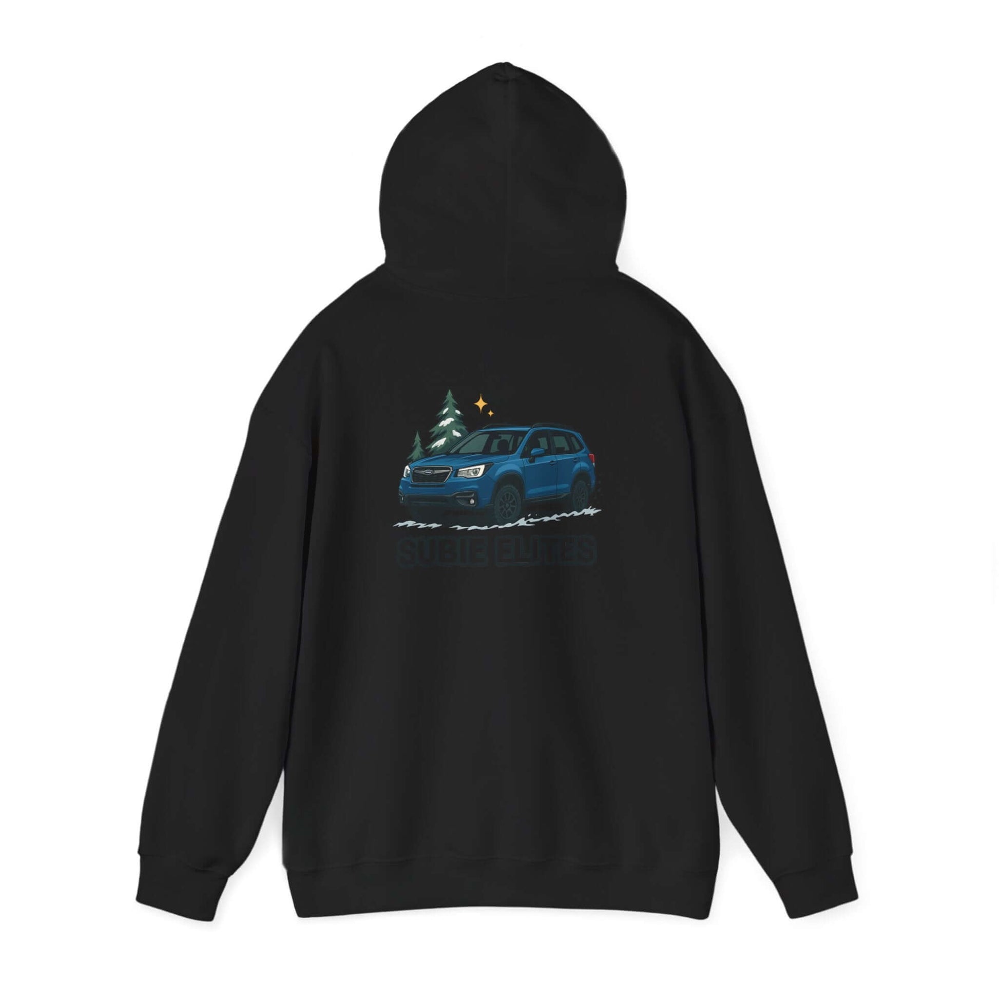 Subie Elites Hoodie — Forester Off-Road Crewneck for Car Enthusiasts