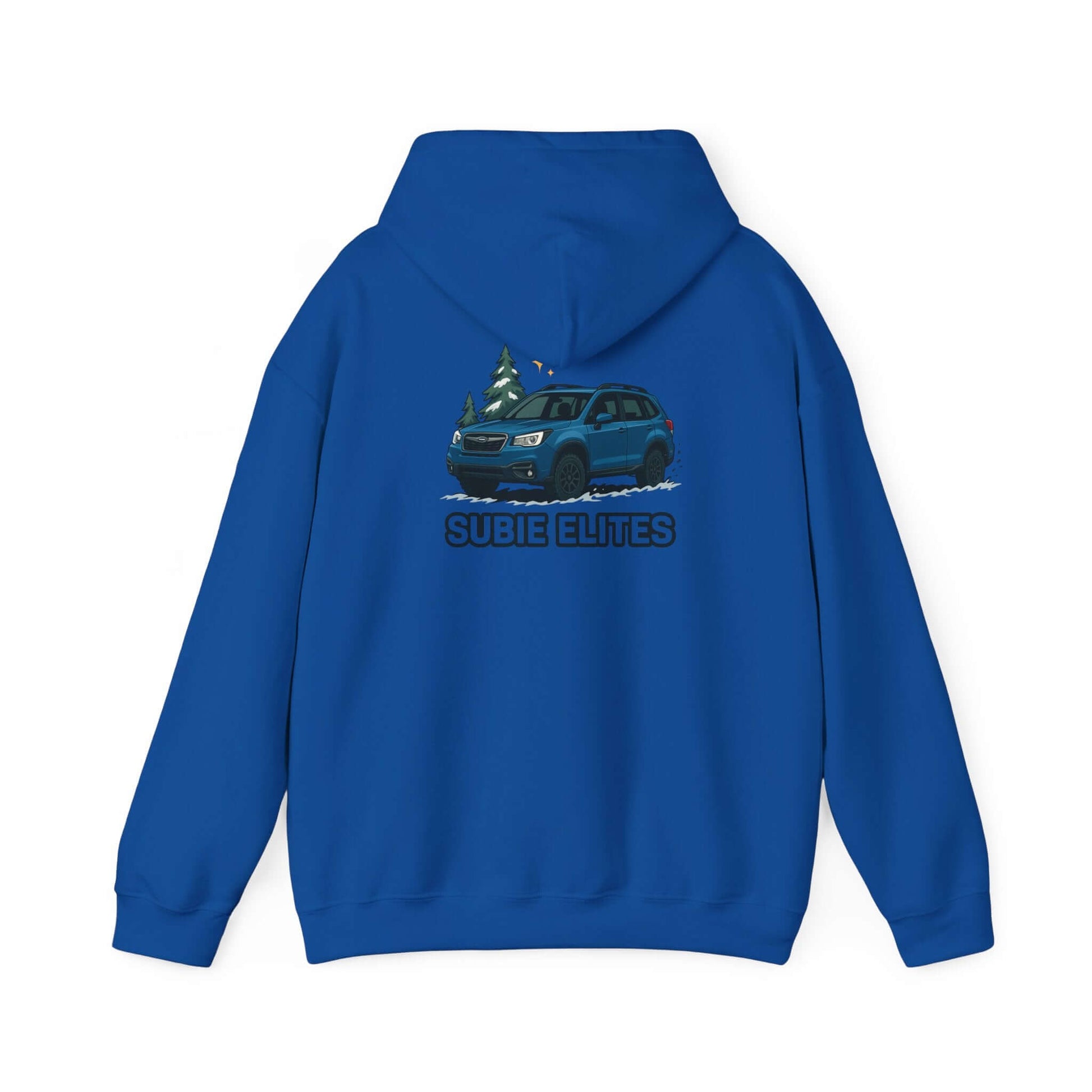 Subie Elites Hoodie — Forester Off-Road Crewneck for Car Enthusiasts