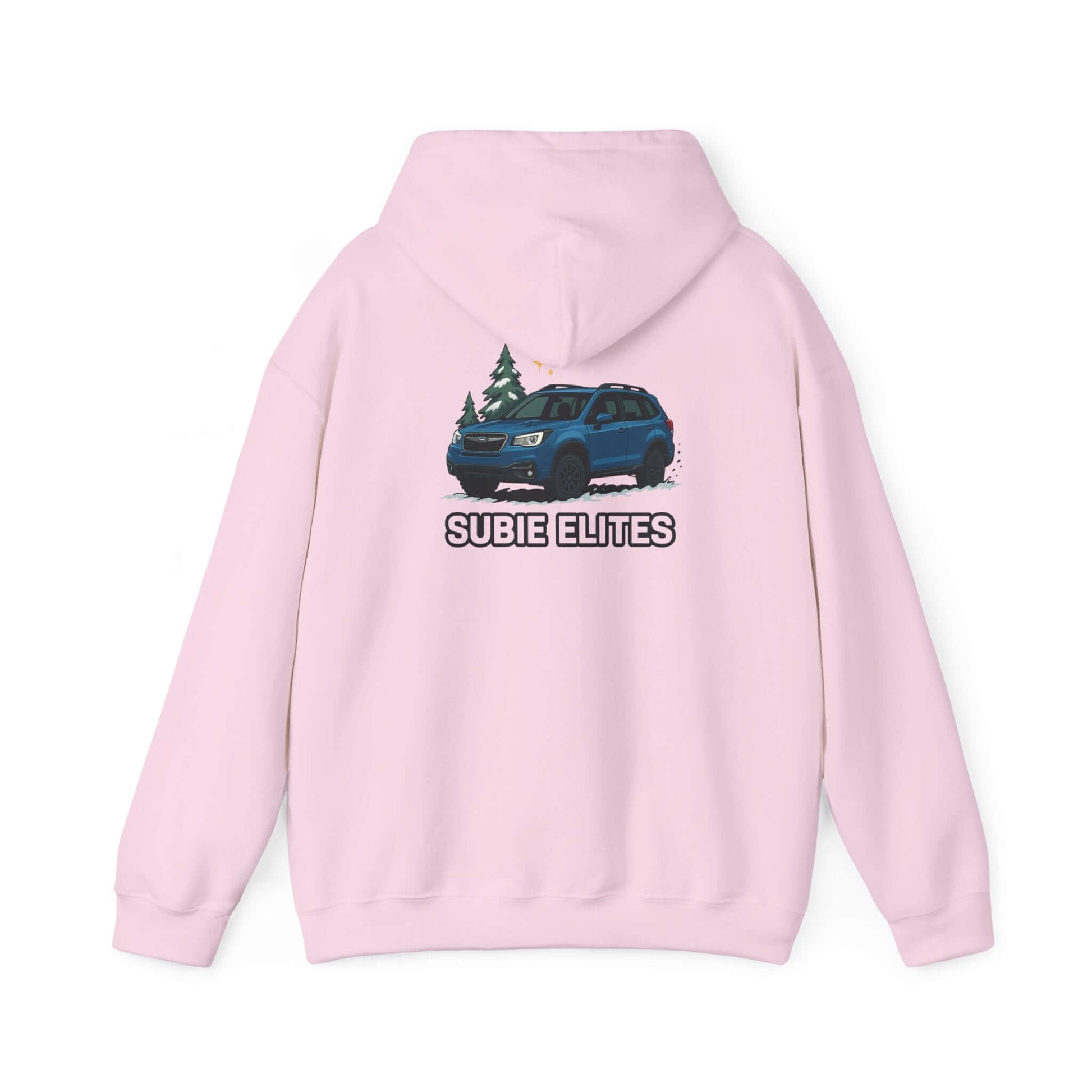 Subie Elites Hoodie — Forester Off-Road Crewneck for Car Enthusiasts