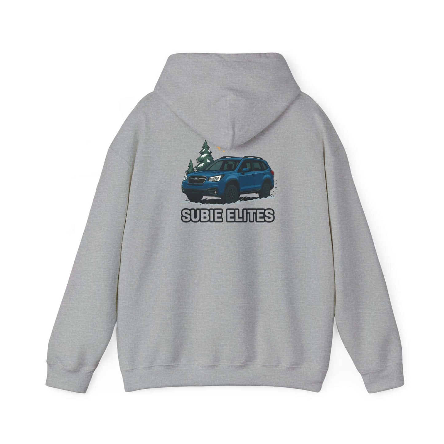Subie Elites Hoodie — Forester Off-Road Crewneck for Car Enthusiasts