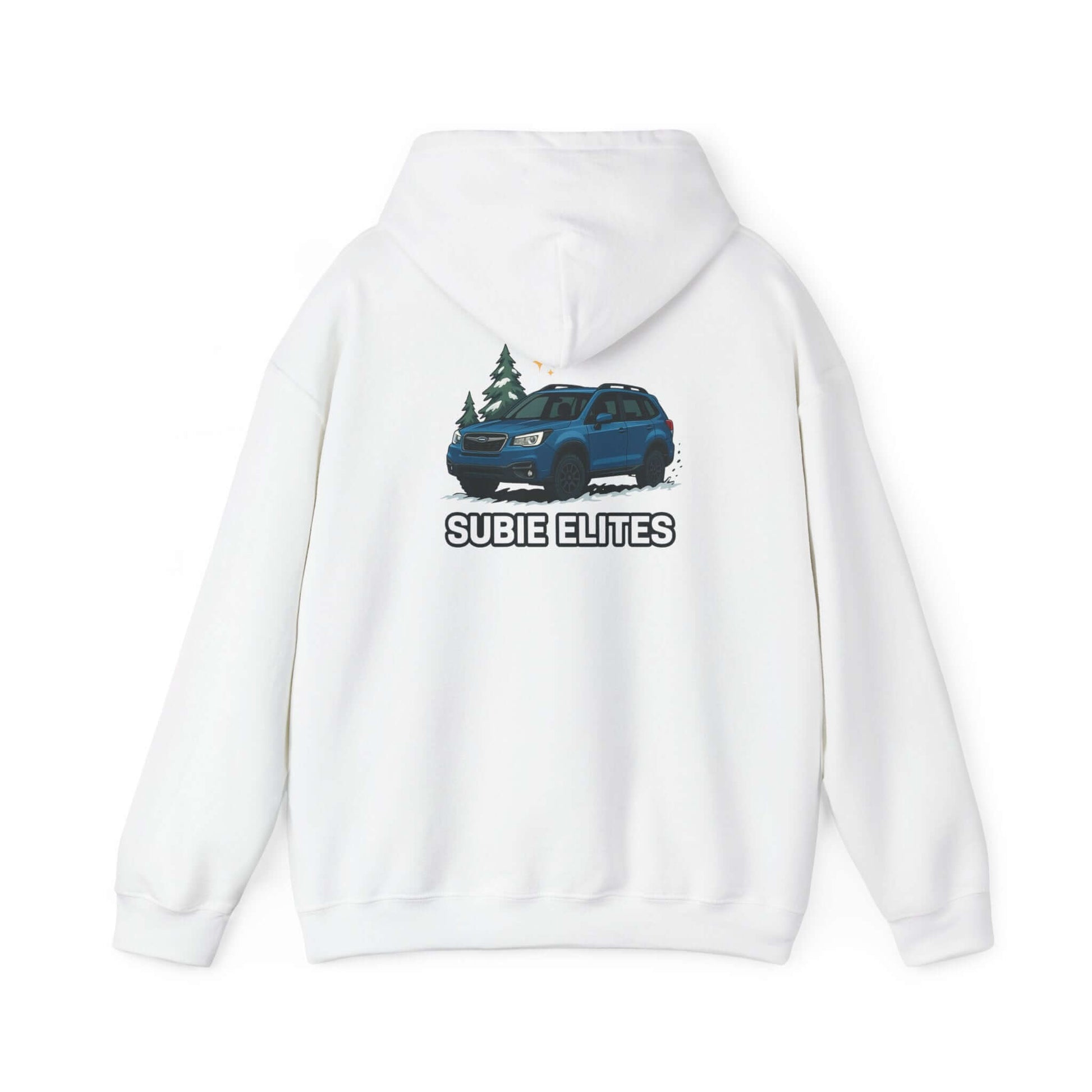 Subie Elites Hoodie — Forester Off-Road Crewneck for Car Enthusiasts