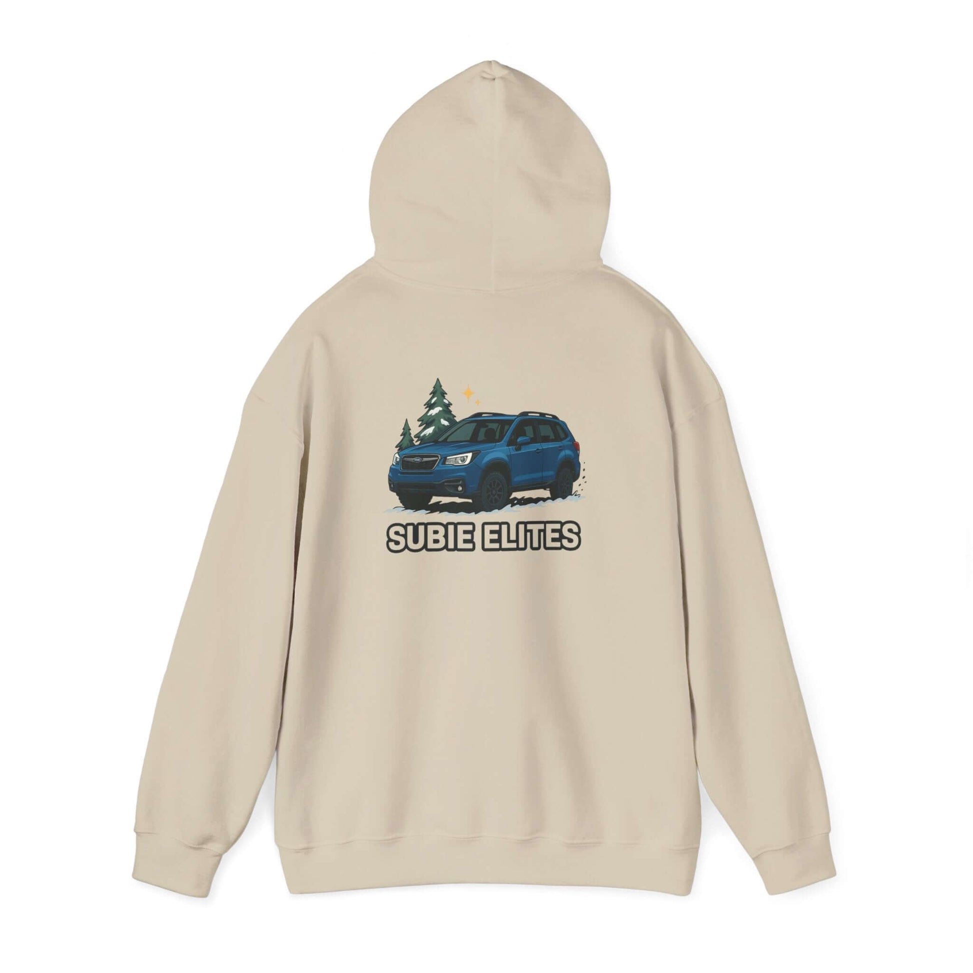 Subie Elites Hoodie — Forester Off-Road Crewneck for Car Enthusiasts