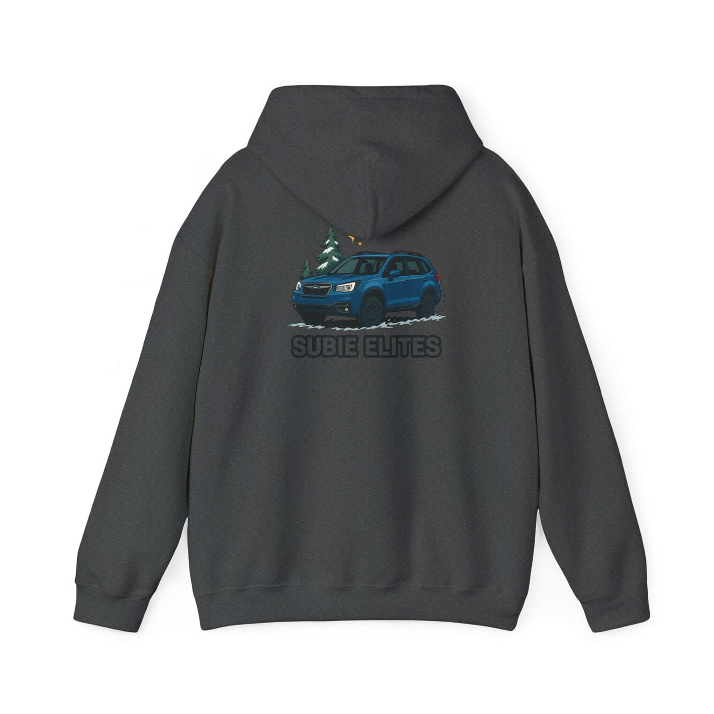 Subie Elites Hoodie — Forester Off-Road Crewneck for Car Enthusiasts