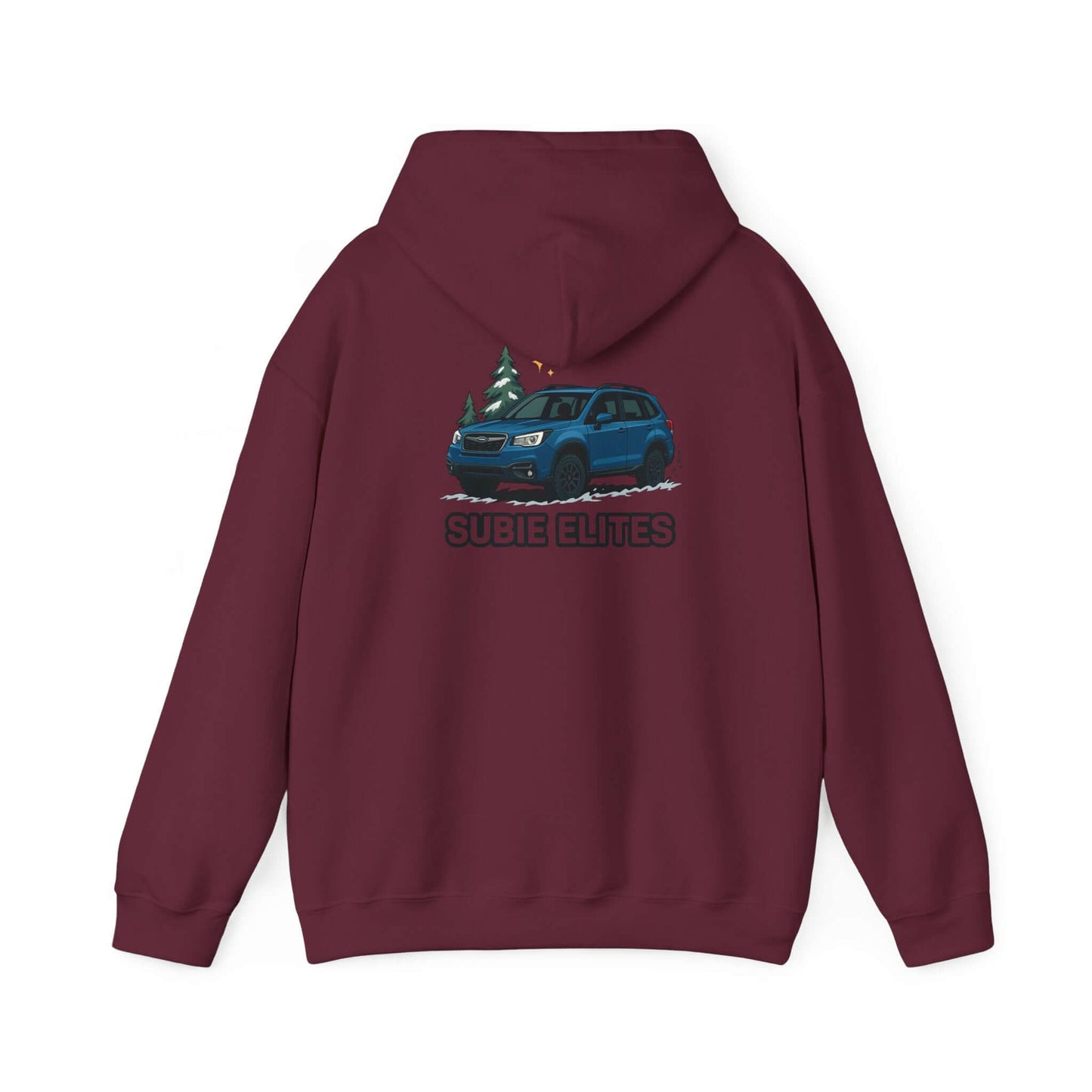 Subie Elites Hoodie — Forester Off-Road Crewneck for Car Enthusiasts