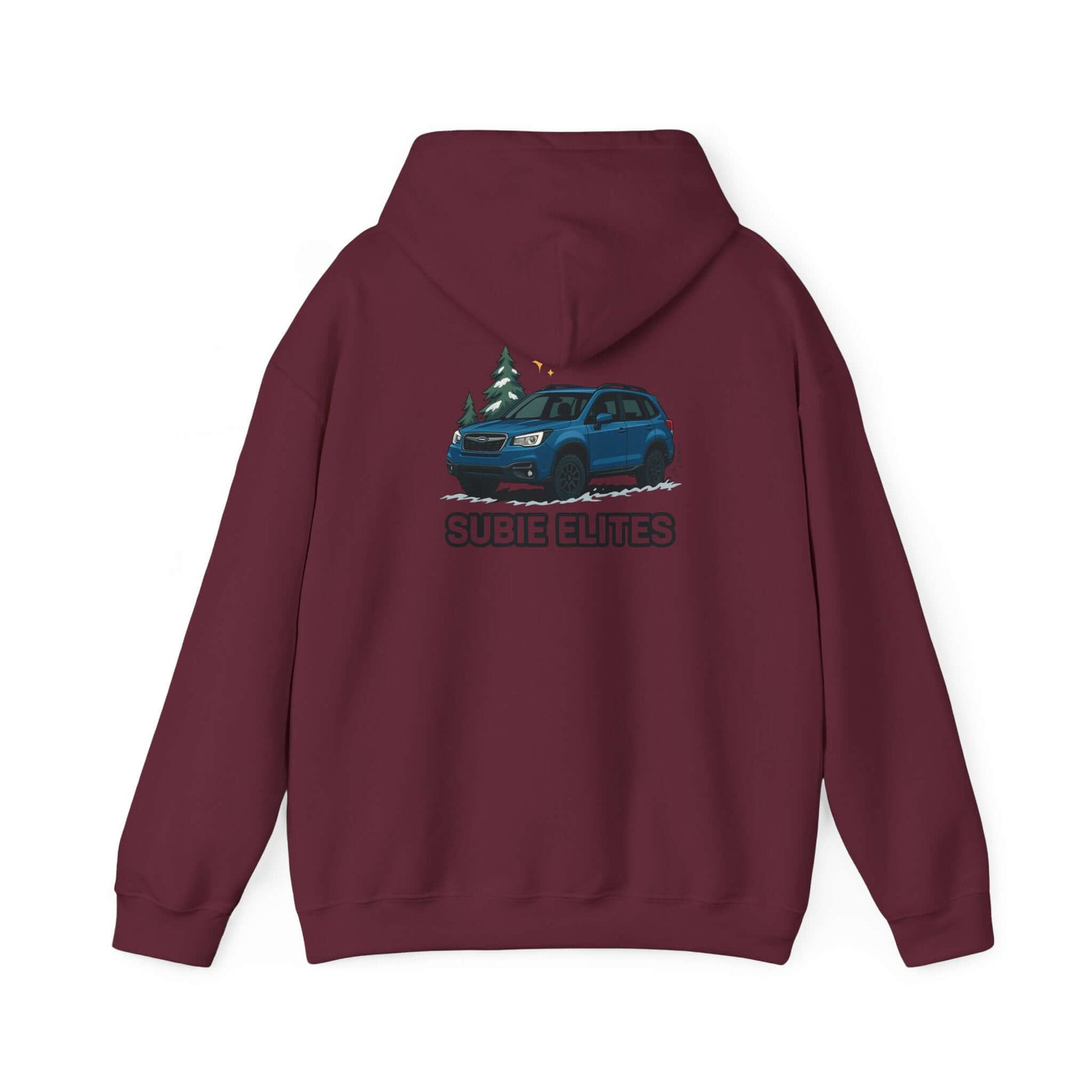 Subie Elites Hoodie — Forester Off-Road Crewneck for Car Enthusiasts