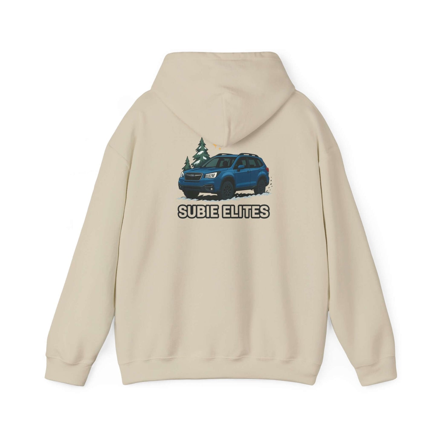 Subie Elites Hoodie — Forester Off-Road Crewneck for Car Enthusiasts