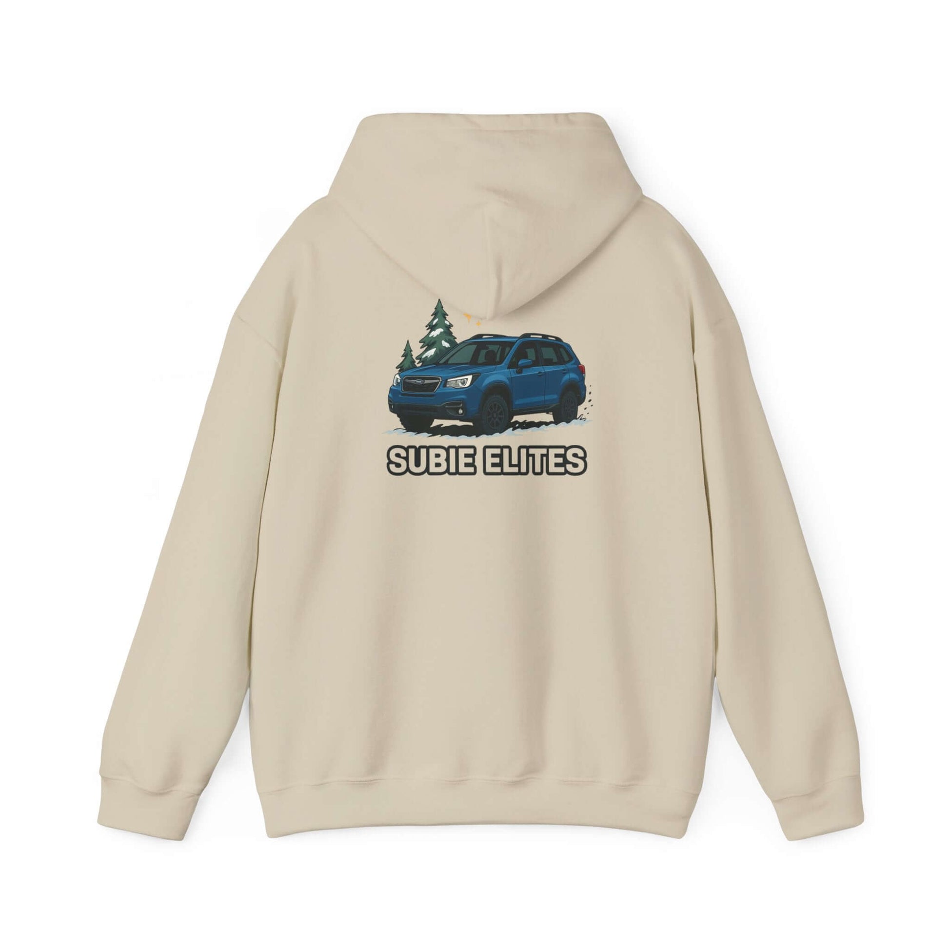 Subie Elites Hoodie — Forester Off-Road Crewneck for Car Enthusiasts