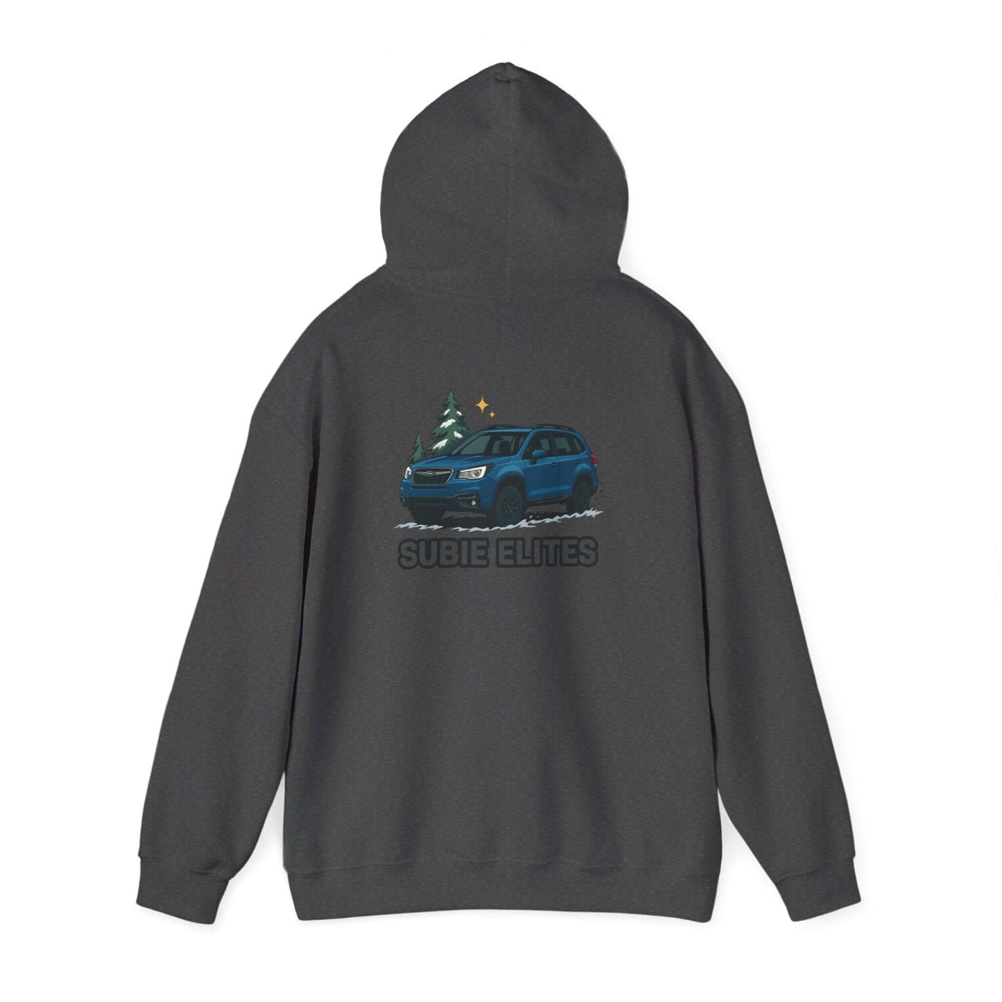 Subie Elites Hoodie — Forester Off-Road Crewneck for Car Enthusiasts