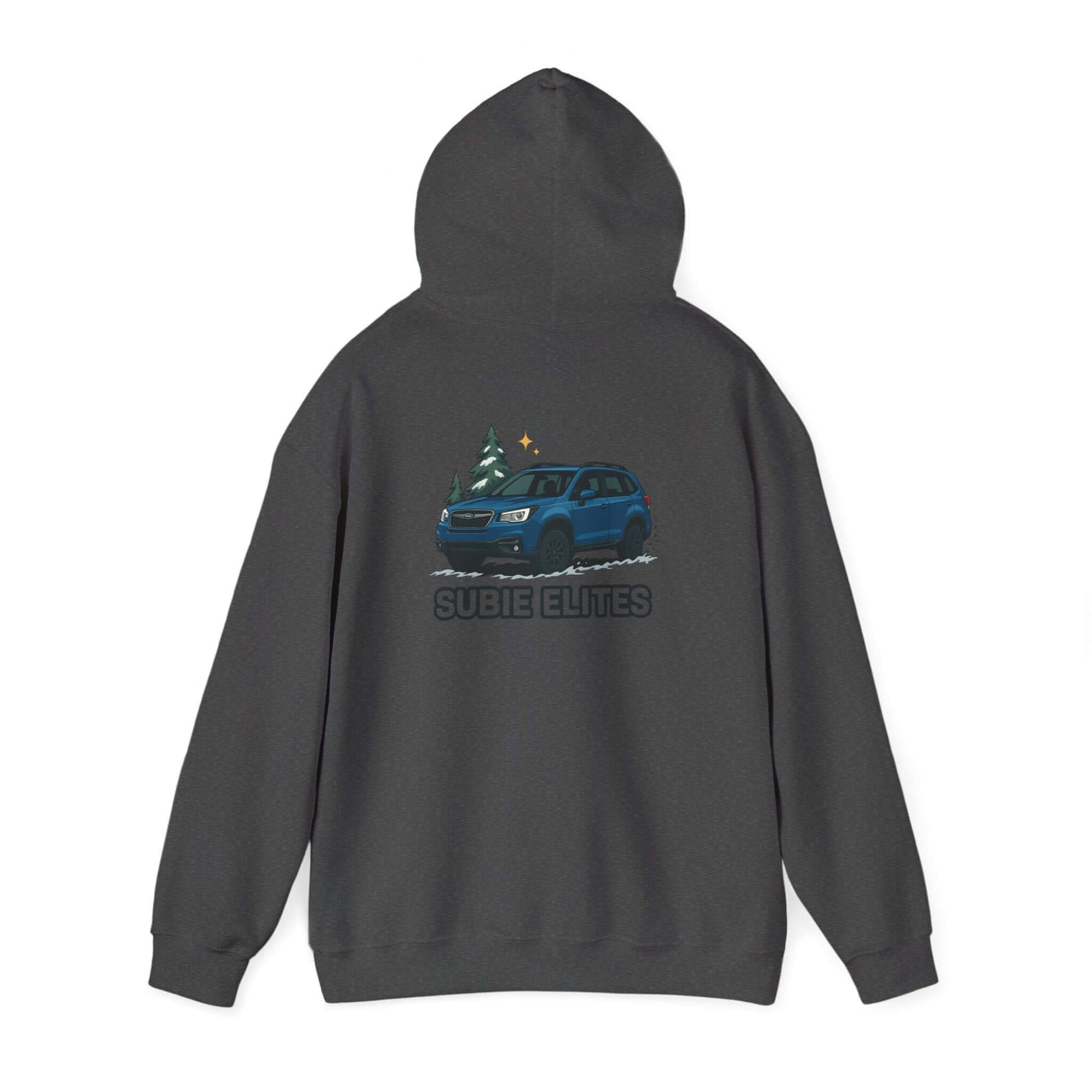 Subie Elites Hoodie — Forester Off-Road Crewneck for Car Enthusiasts