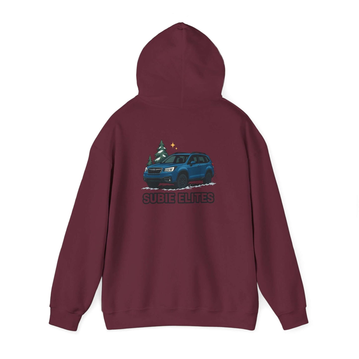 Subie Elites Hoodie — Forester Off-Road Crewneck for Car Enthusiasts