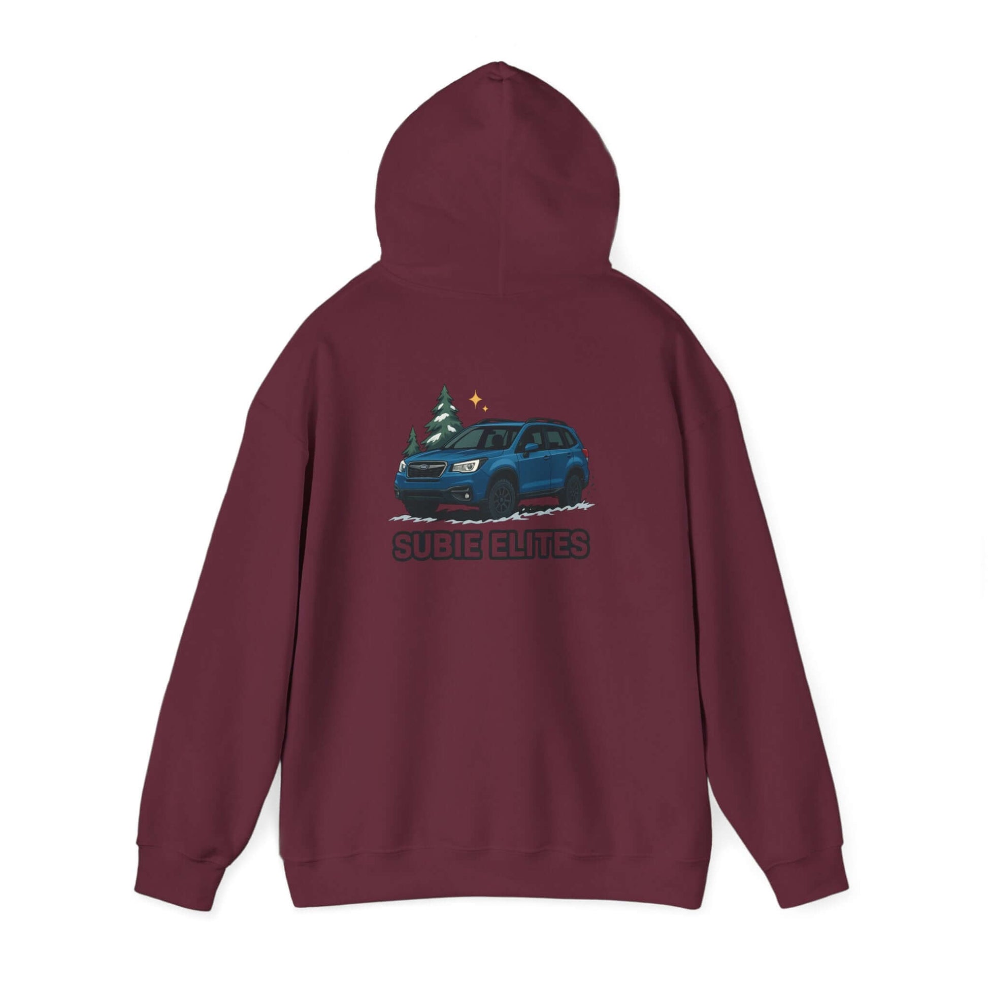Subie Elites Hoodie — Forester Off-Road Crewneck for Car Enthusiasts