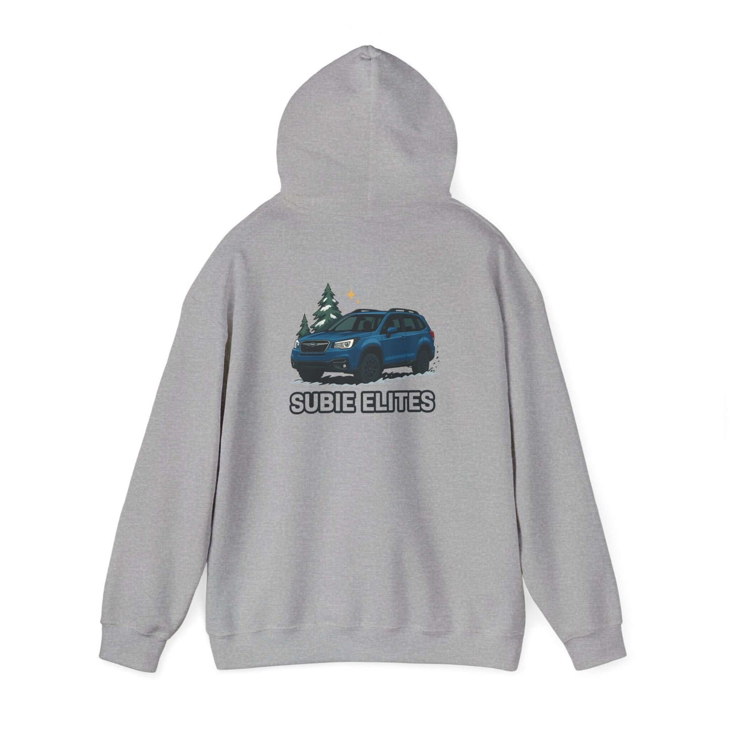 Subie Elites Hoodie — Forester Off-Road Crewneck for Car Enthusiasts