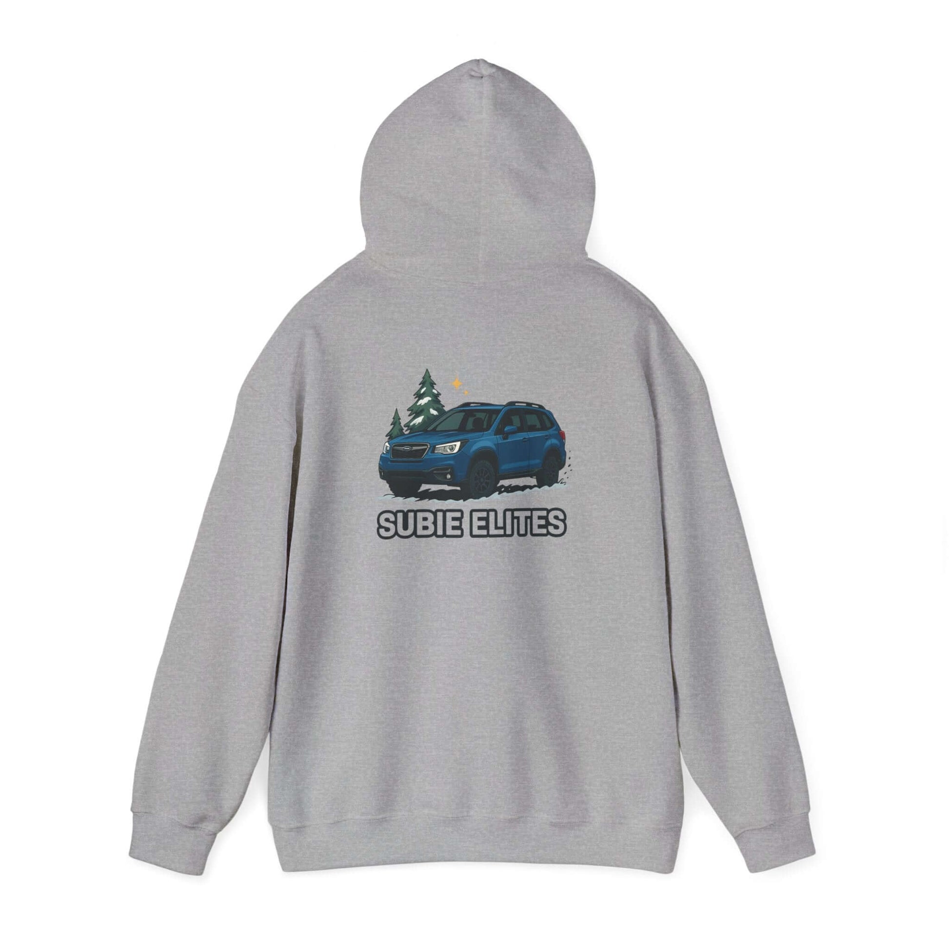 Subie Elites Hoodie — Forester Off-Road Crewneck for Car Enthusiasts