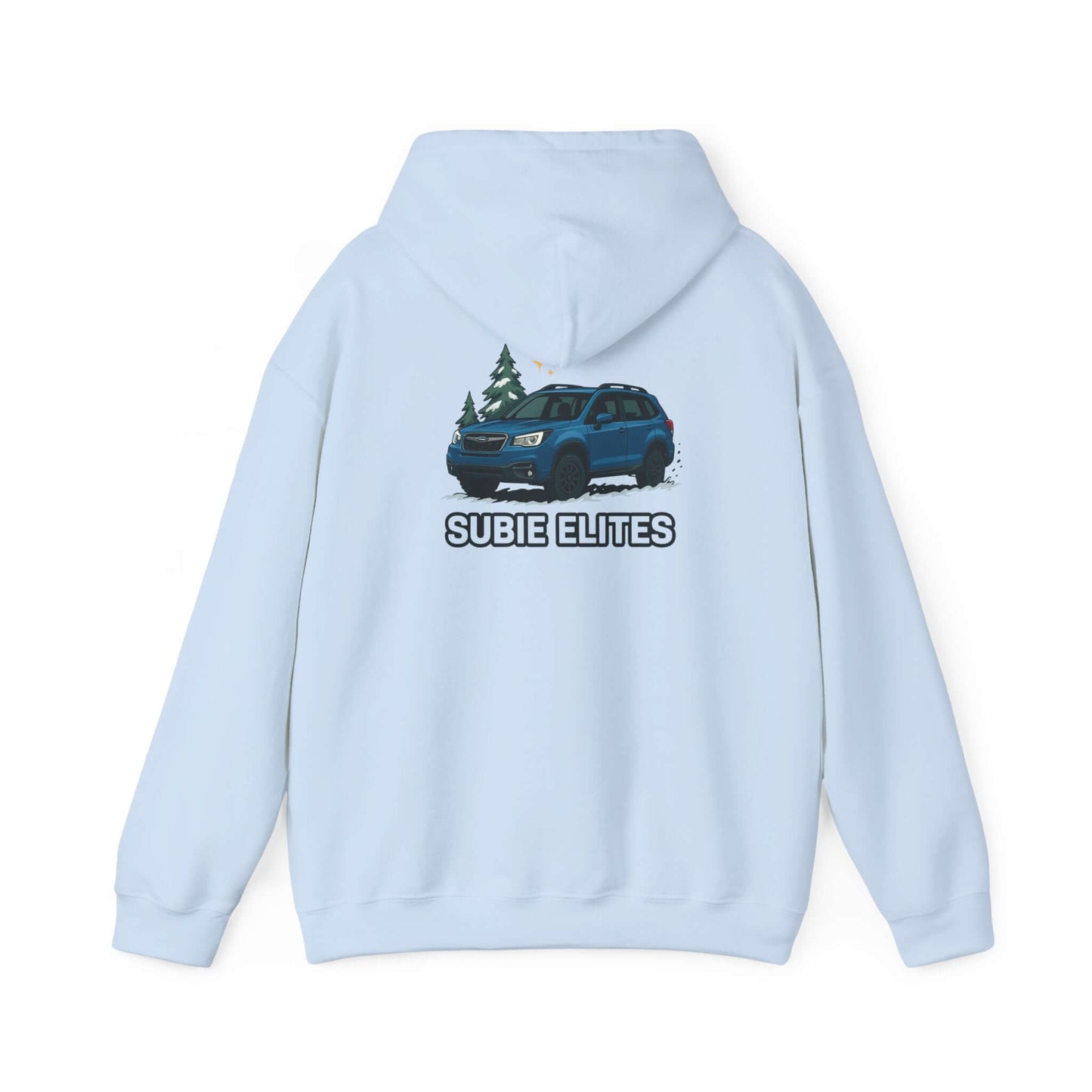 Subie Elites Hoodie — Forester Off-Road Crewneck for Car Enthusiasts