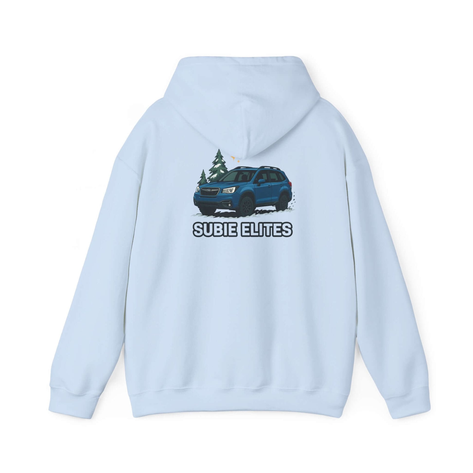Subie Elites Hoodie — Forester Off-Road Crewneck for Car Enthusiasts