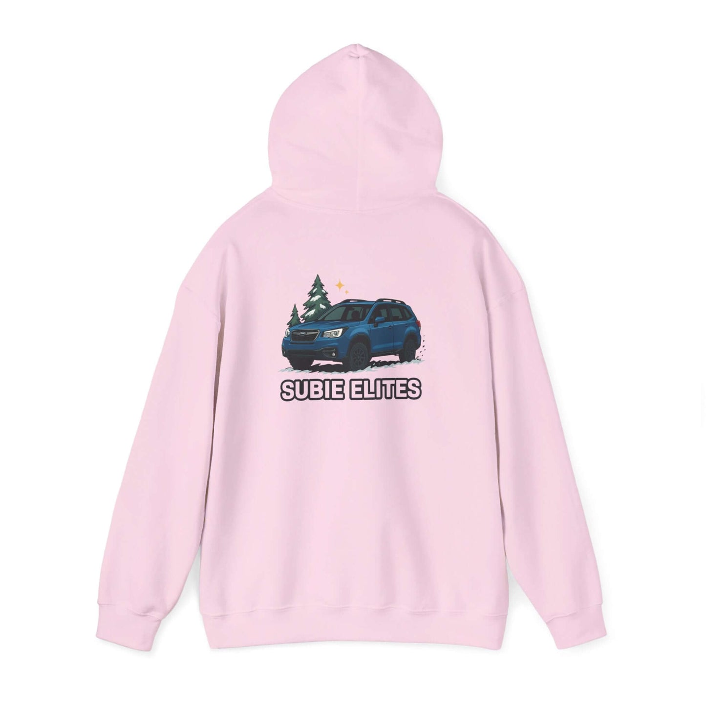 Subie Elites Hoodie — Forester Off-Road Crewneck for Car Enthusiasts
