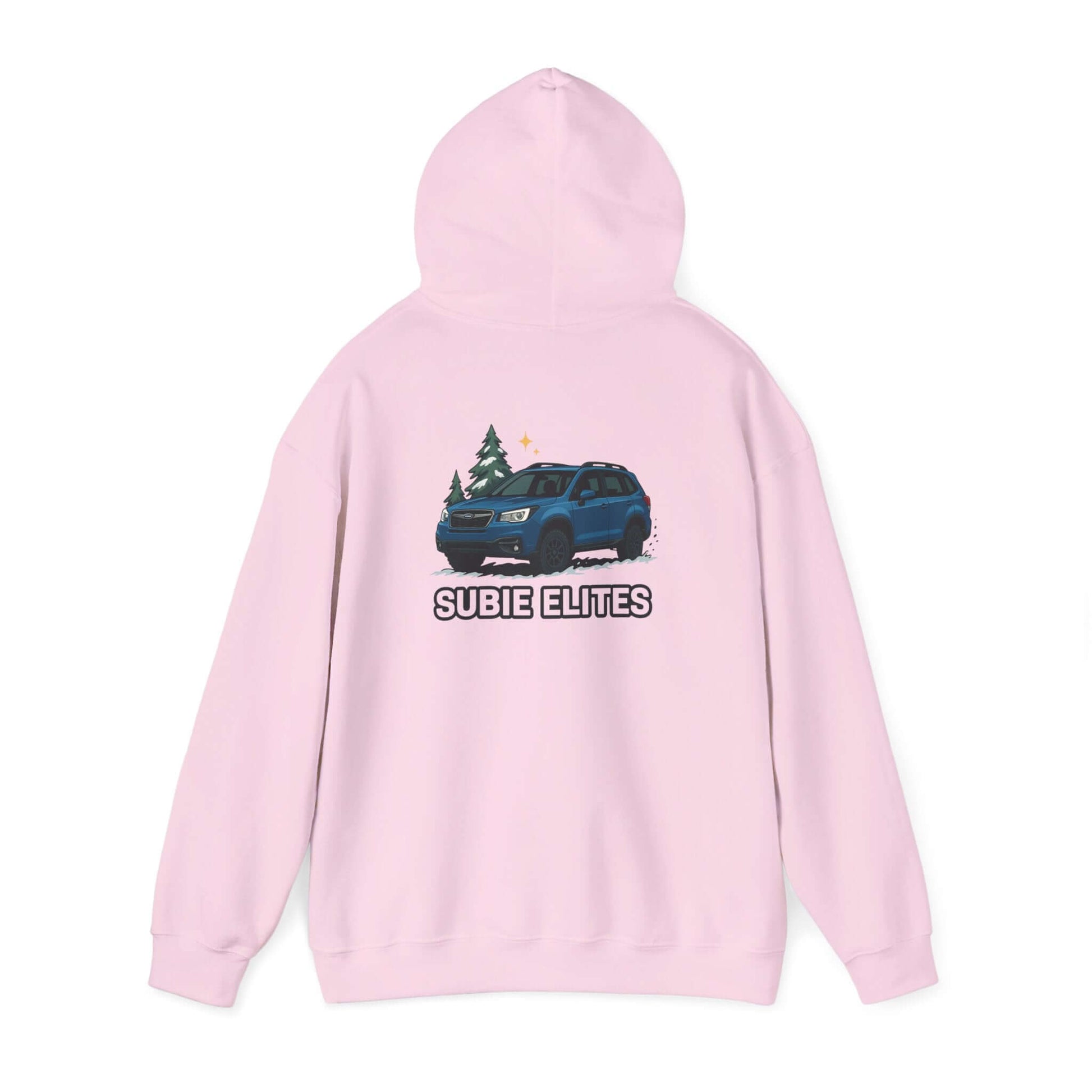 Subie Elites Hoodie — Forester Off-Road Crewneck for Car Enthusiasts