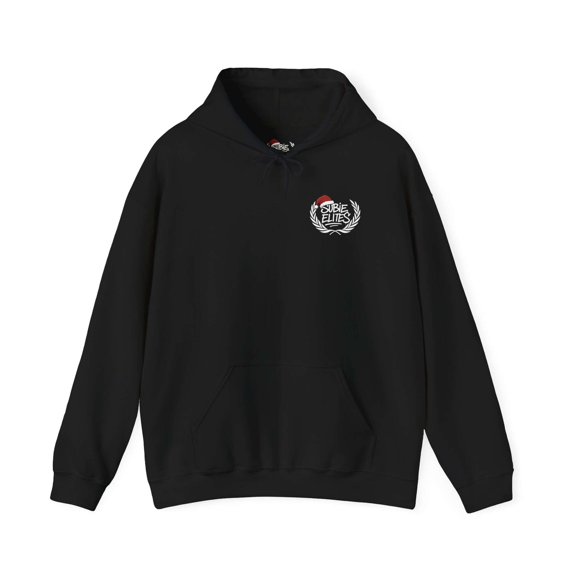 WRX STI hoodie for car enthusiasts featuring a subtle chest emblem on a pullover.