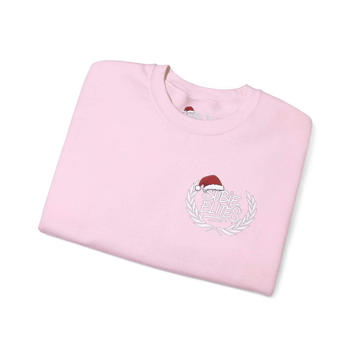 Subie Elites Crewneck Sweatshirt — Subaru Forester Illustration, Winter Camping Vibe