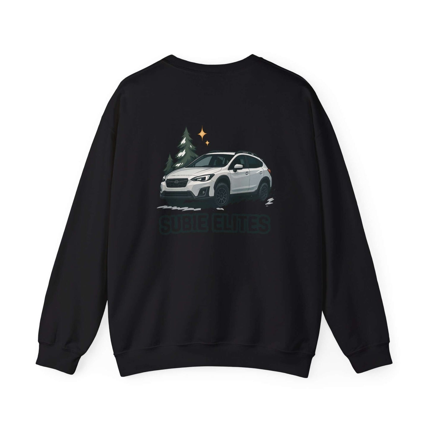 Subie Elites Crewneck Sweatshirt — Subaru Car Graphic Pullover