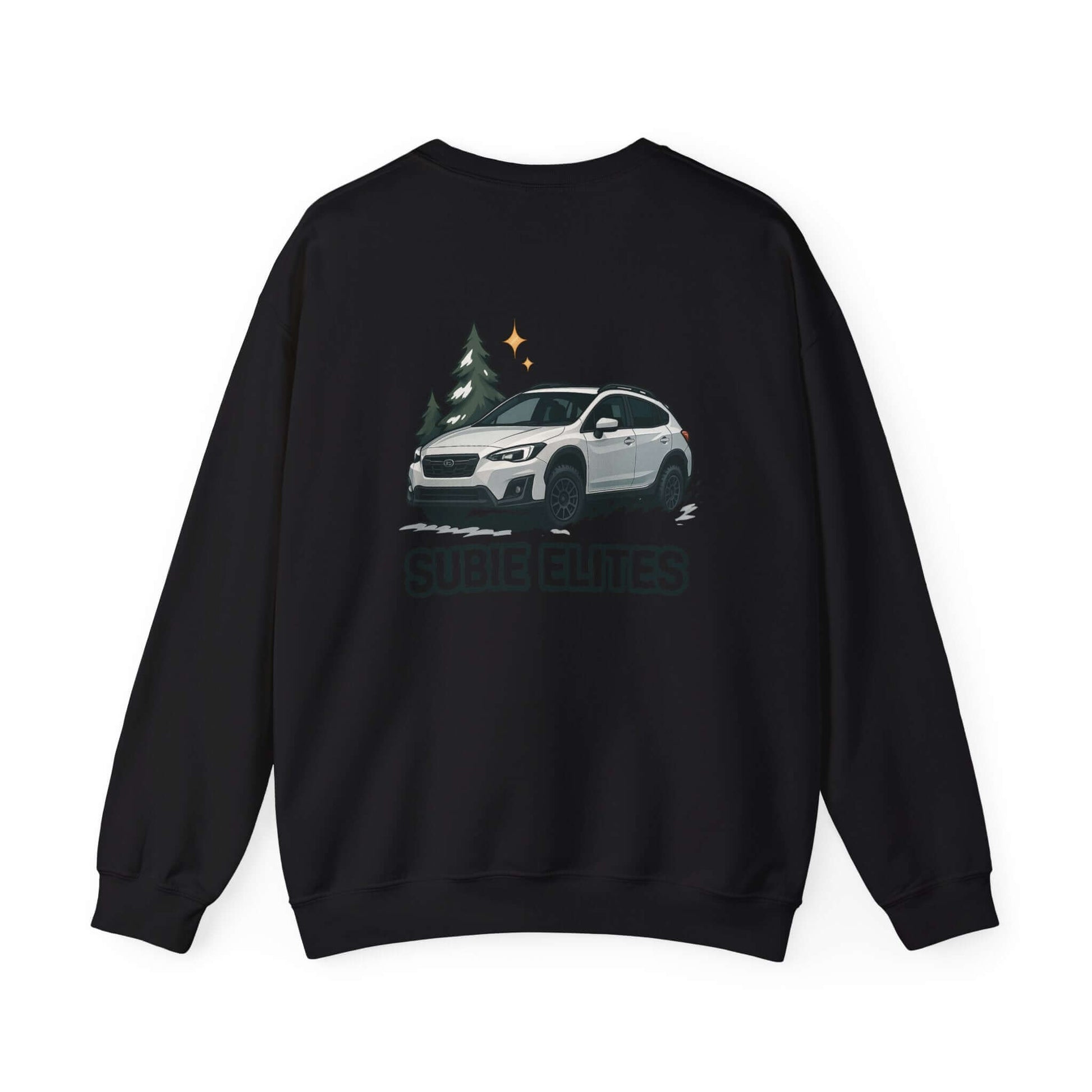 Subie Elites Crewneck Sweatshirt — Subaru Car Graphic Pullover