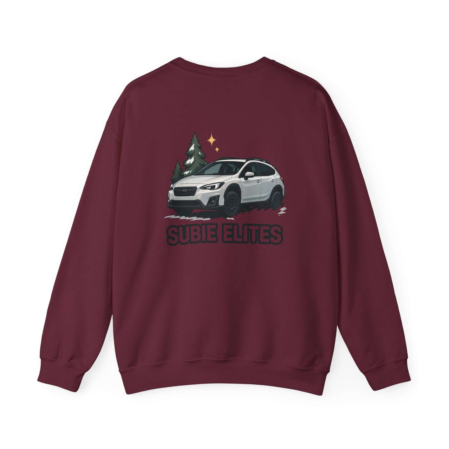 Subie Elites Crewneck Sweatshirt — Subaru Car Graphic Pullover