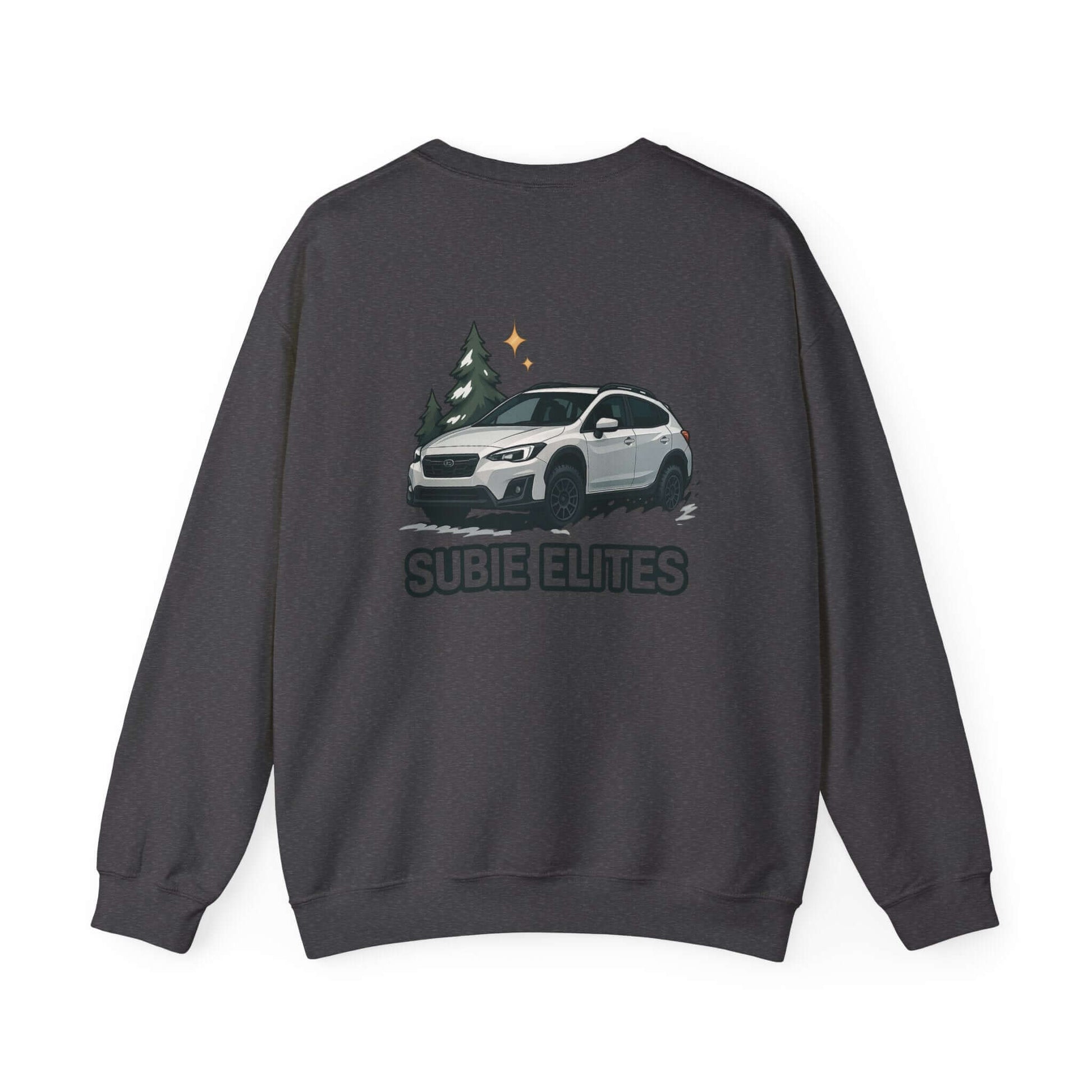 Subie Elites Crewneck Sweatshirt — Subaru Car Graphic Pullover
