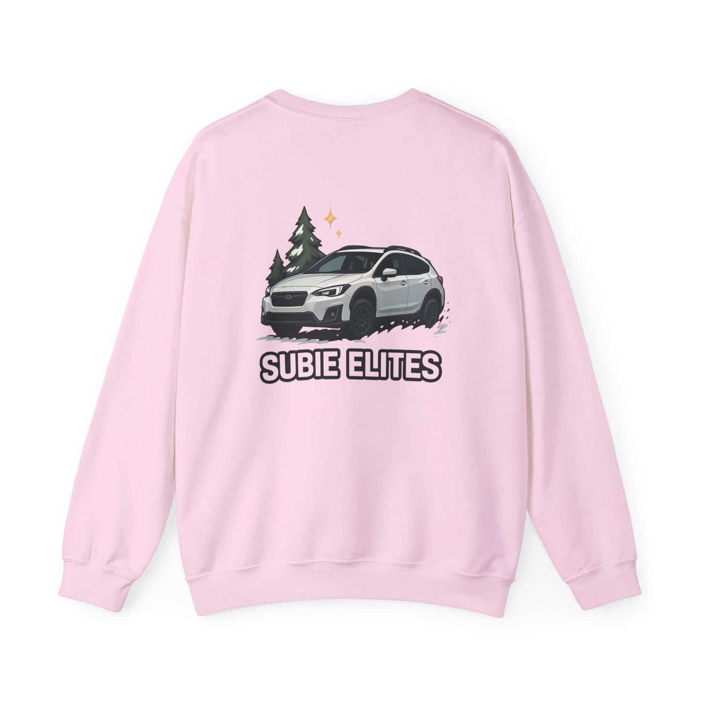 Subie Elites Crewneck Sweatshirt — Subaru Car Graphic Pullover