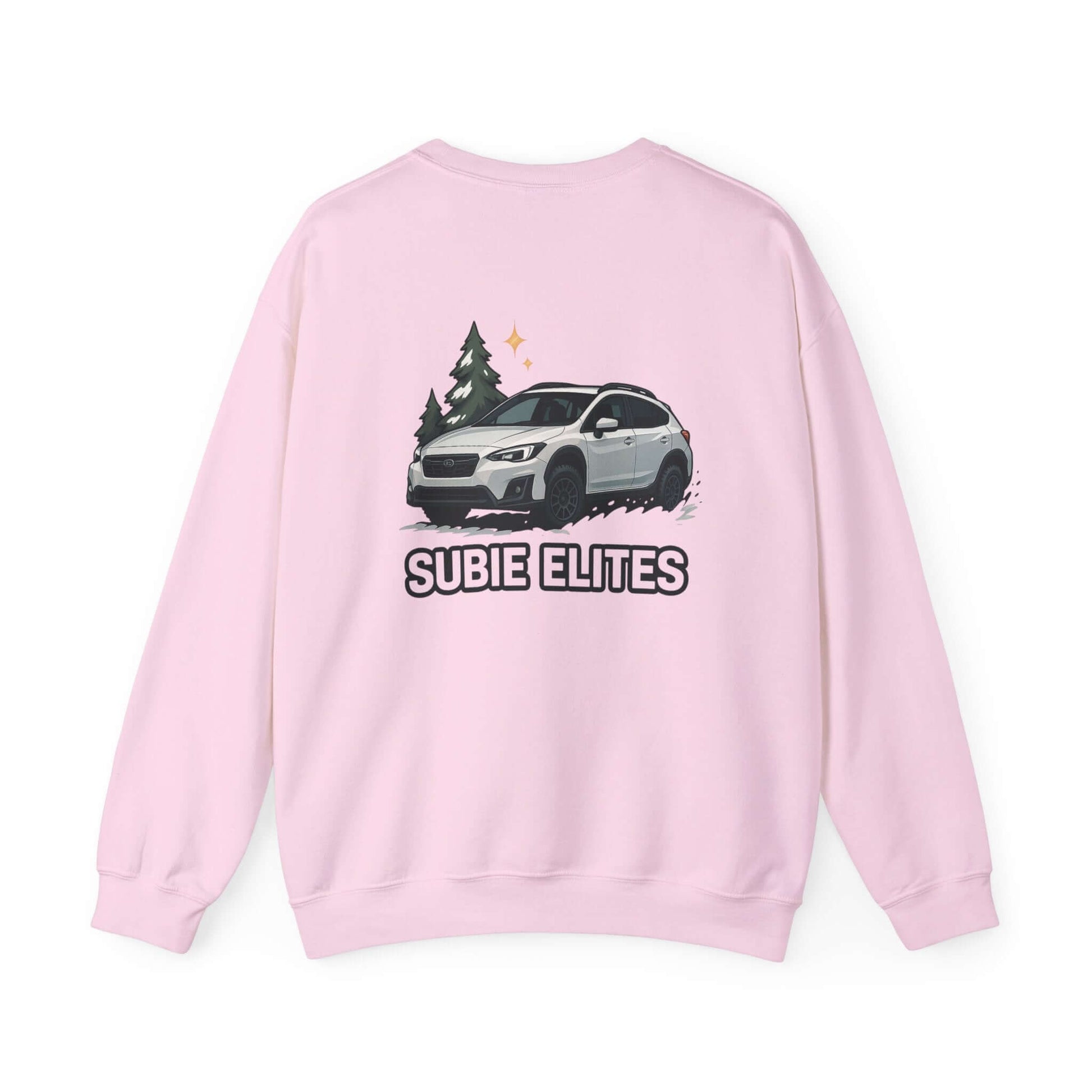 Subie Elites Crewneck Sweatshirt — Subaru Car Graphic Pullover