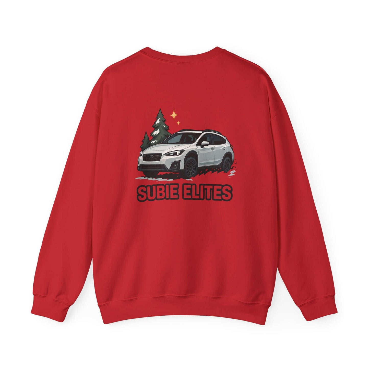 Subie Elites Crewneck Sweatshirt — Subaru Car Graphic Pullover