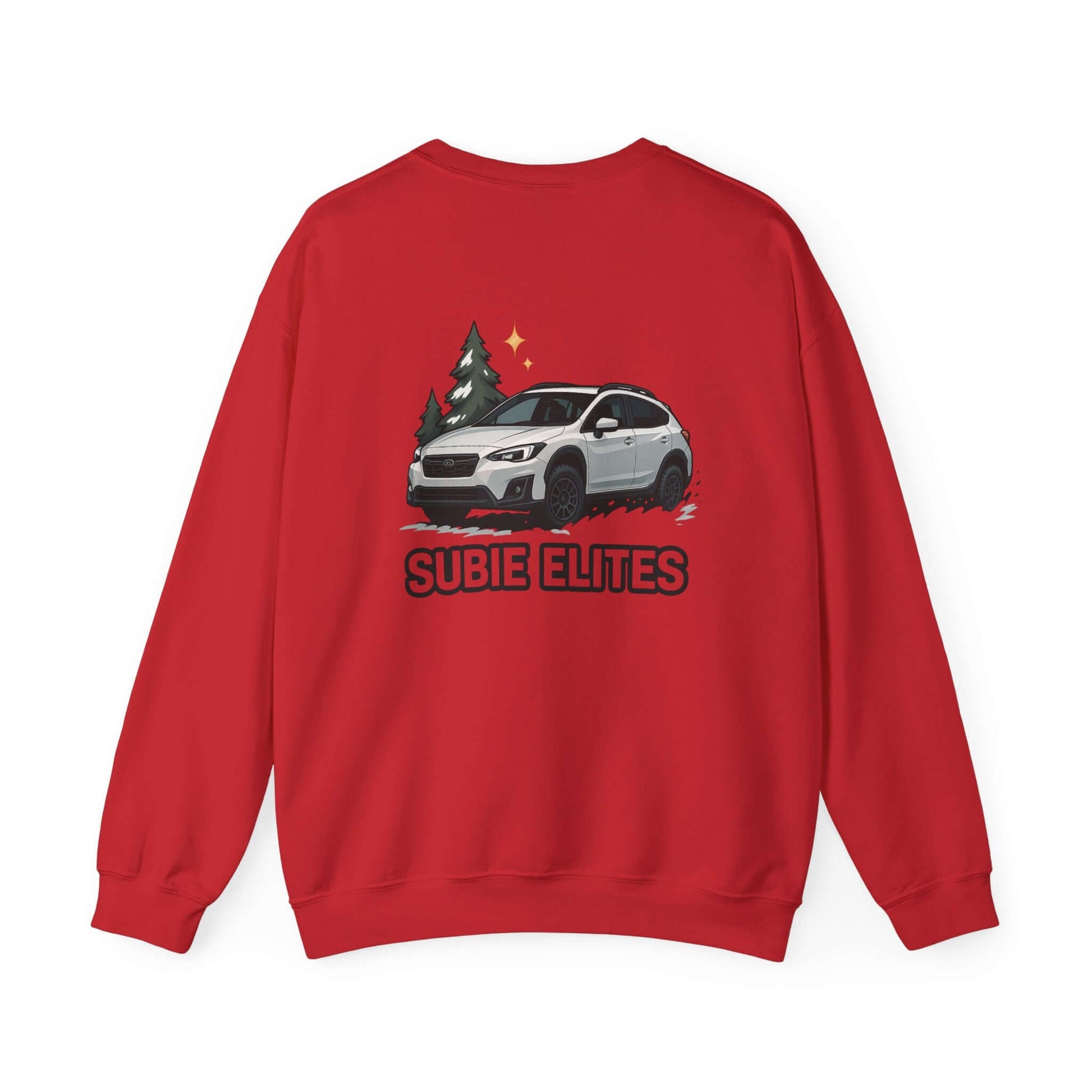 Subie Elites Crewneck Sweatshirt — Subaru Car Graphic Pullover