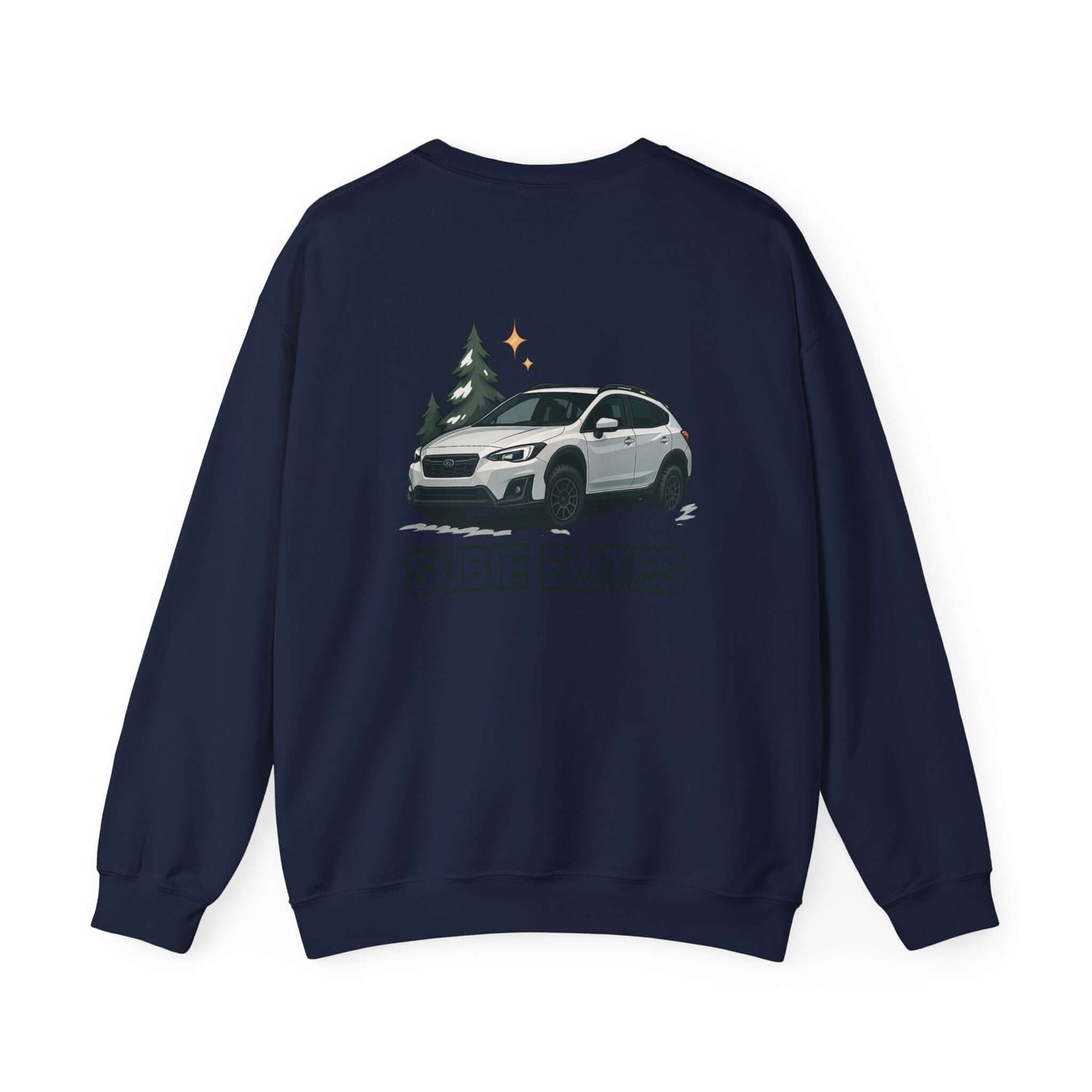 Subie Elites Crewneck Sweatshirt — Subaru Car Graphic Pullover