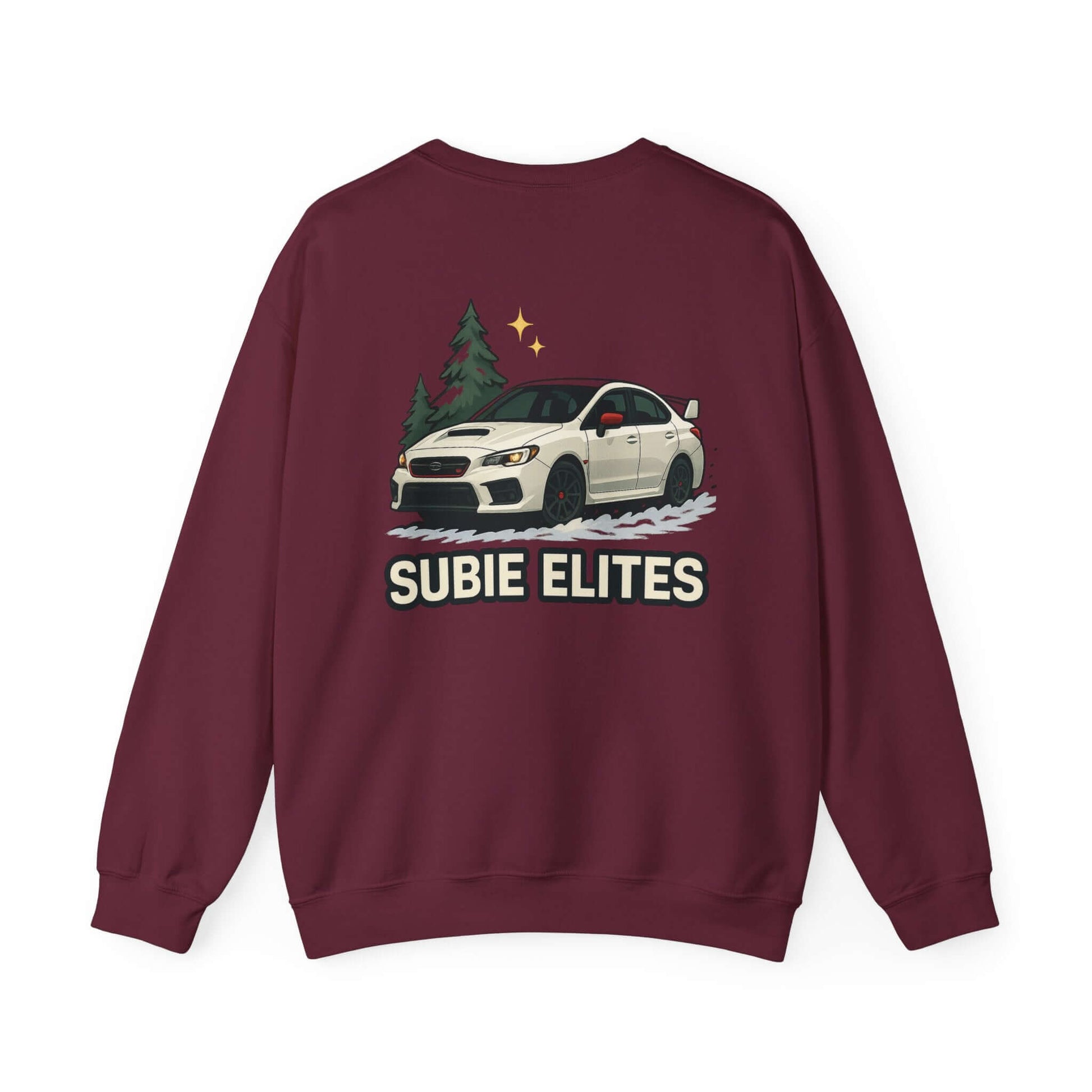 WRX STI GRAPHIC PULLOVER MAROON