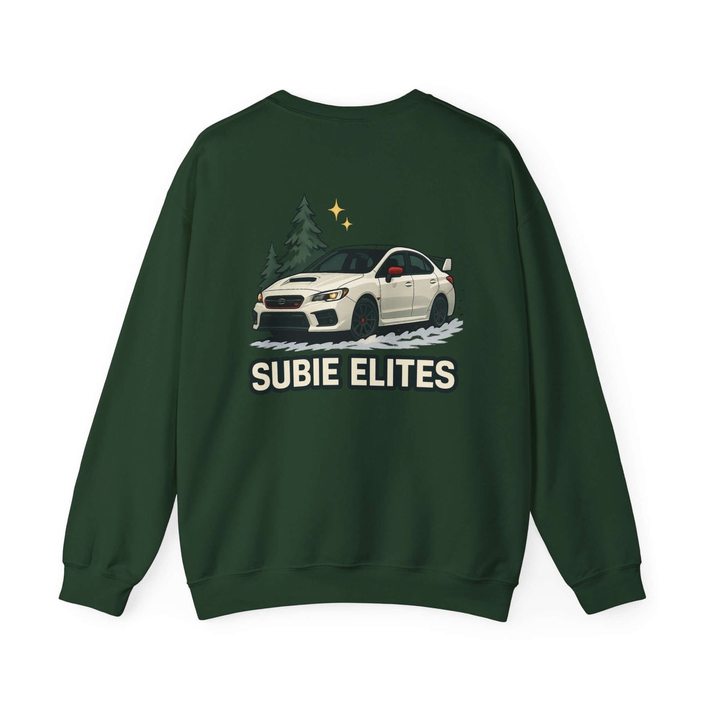 WRX STI GRAPHIC PULLOVER FOREST GREEN 