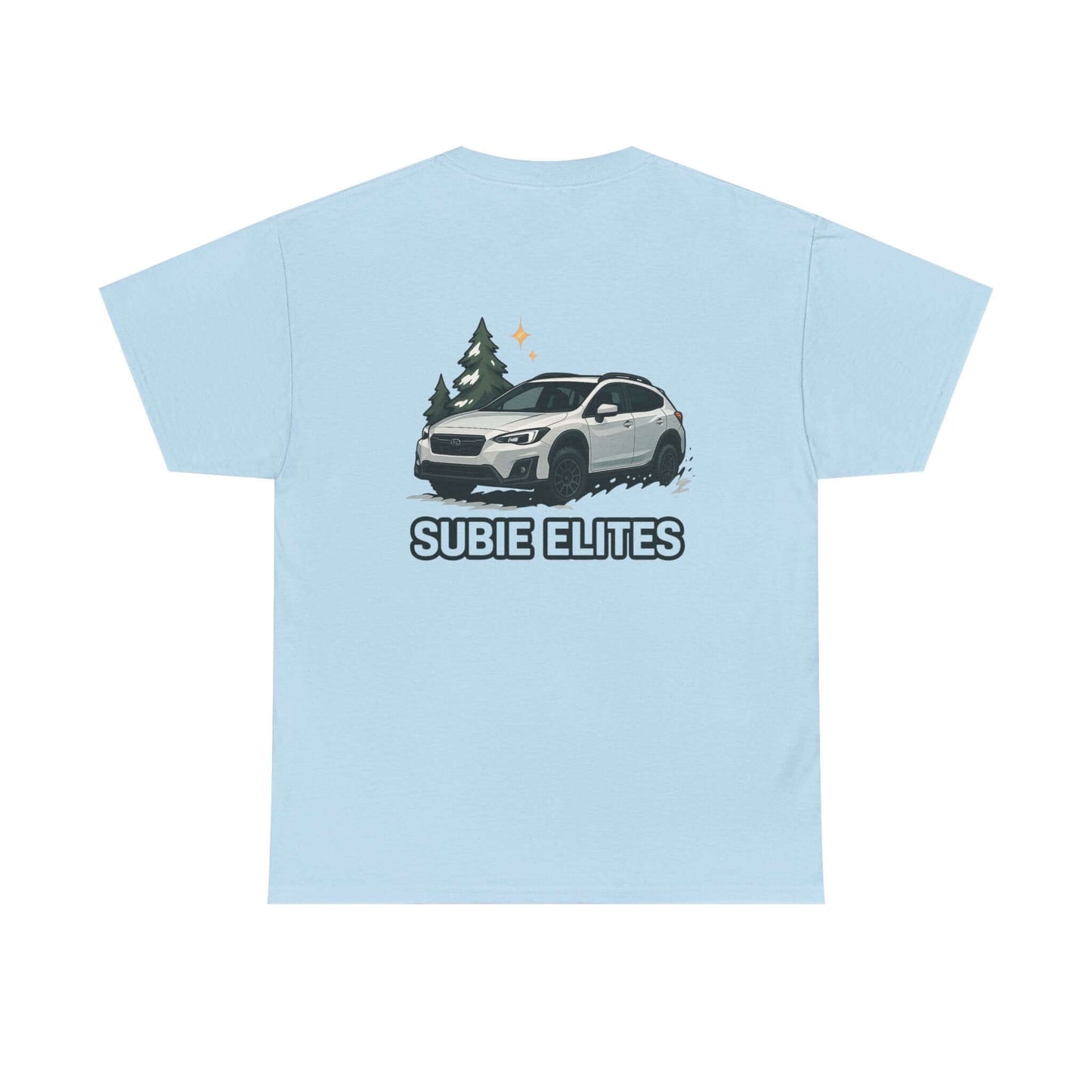 Subie Elites Graphic Tee — Subaru Off‑Road Sticker Style Shirt