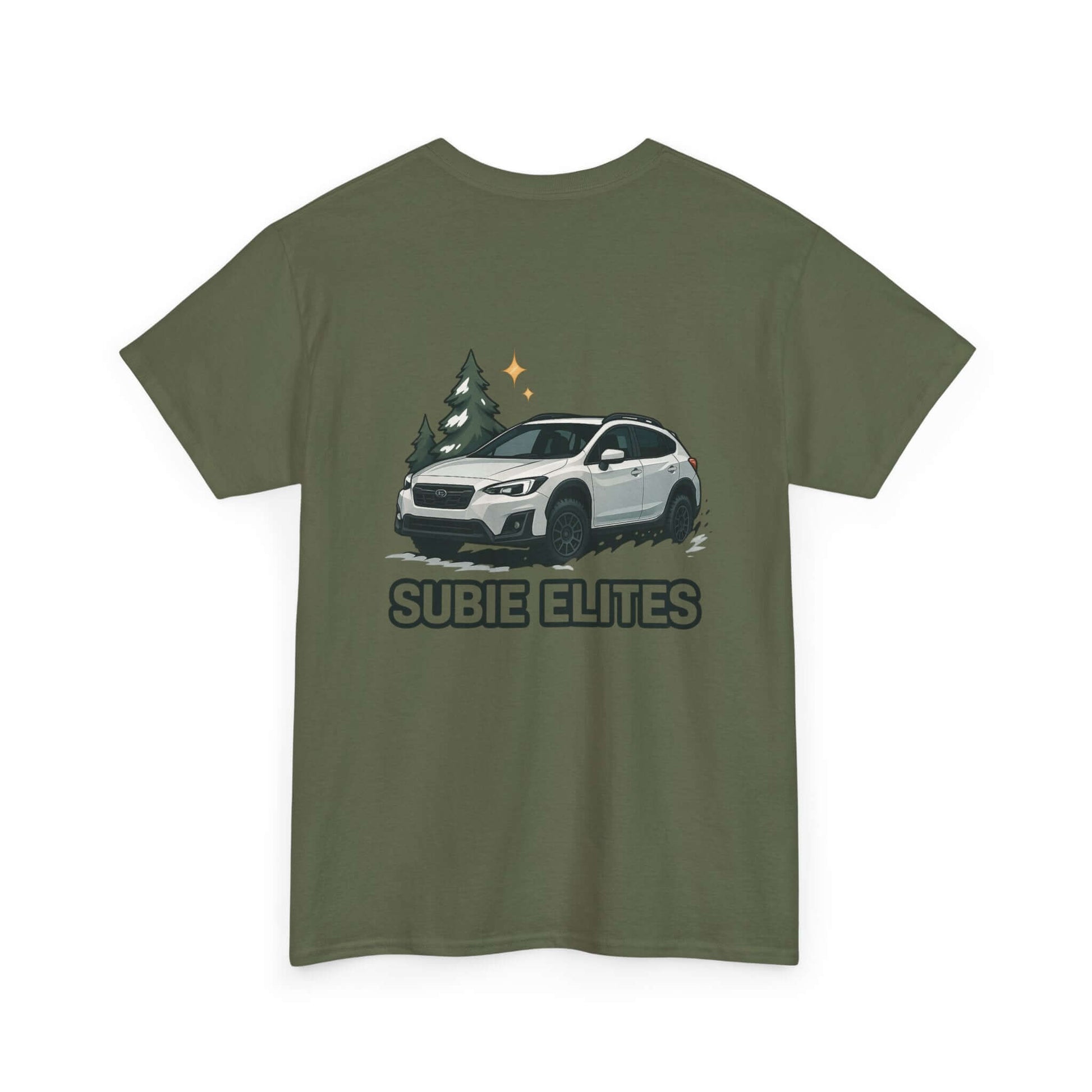 Subie Elites Graphic Tee — Subaru Off‑Road Sticker Style Shirt