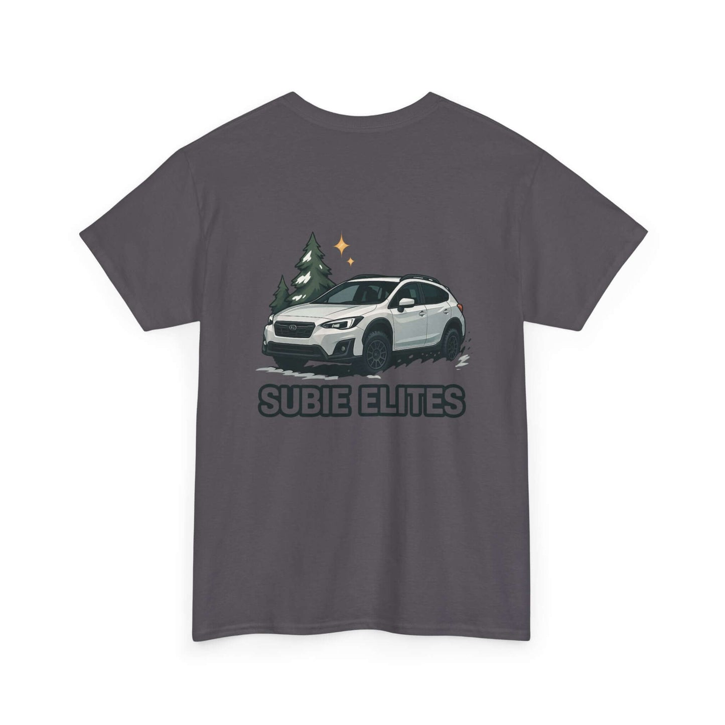 Subie Elites Graphic Tee — Subaru Off‑Road Sticker Style Shirt