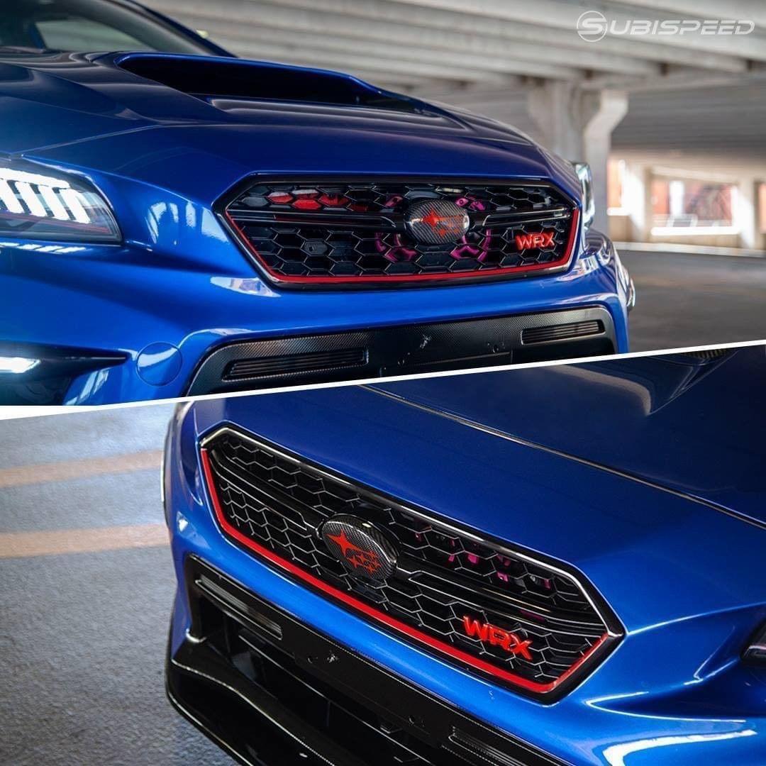 Subaru WRX STI S208 Type RA Style Grille Pinstripe - 2018-2021 WRX / STI-Subie Elites LLC