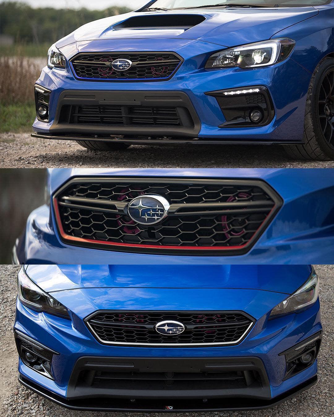 Subaru WRX STI S208 Type RA Style Grille Pinstripe - 2018-2021 WRX / STI-Subie Elites LLC